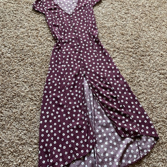 Forever 21 button floral dress - Picture 5 of 5